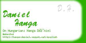 daniel hanga business card